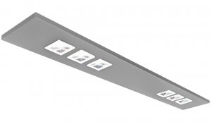 Rubix Suspended 6 Cell Grey